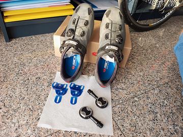 Scarpe Sidi genius 10 (45,5) con pedali speed play