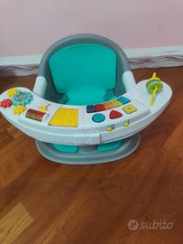 Seggiolino rialzo sedia infantino 3 in 1