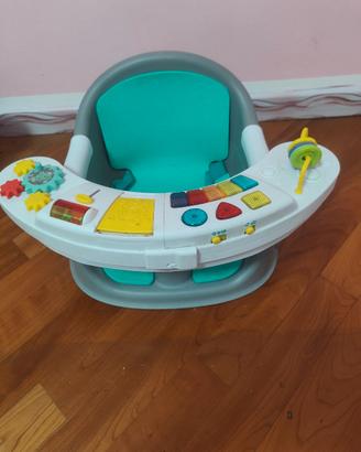 Seggiolino rialzo sedia infantino 3 in 1