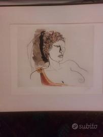 Guttuso n.7 acqueforti collez. completa