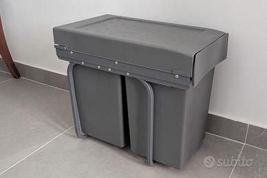 Pattumiera scorrevole per cucina