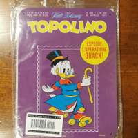 Topolino 906 Metal Plate Operazione Quack Nuovo