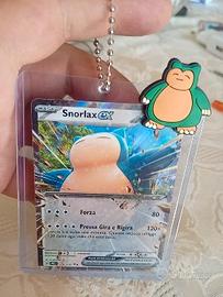 portachiavi o segnalibro con carta Pokémon 