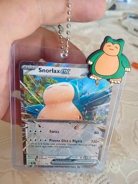 portachiavi o segnalibro con carta Pokémon 
