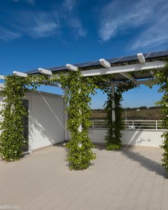 pergola gazebo pannelli fotovoltaici 