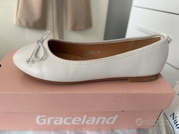 Ballerine bianche ragazza