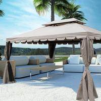 Gazebo 4x3 con teli ancora imballato