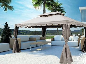 Gazebo 4x3 con teli ancora imballato