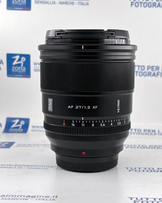 Viltrox AF 27 1.2 XF per Fujifilm + GARANZIA USATO