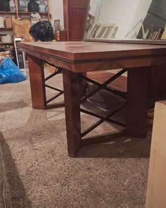 Tavolo in legno Art Decò anni ‘40