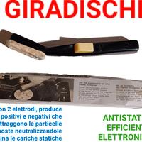 SPAZOLA ANTISTATICA ELETTRONICA Vinile GIRADISCHI