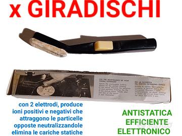 SPAZOLA ANTISTATICA ELETTRONICA Vinile GIRADISCHI