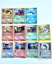 Lotto di 11 Carta Pokemon ex Tempesta di Sabbia
