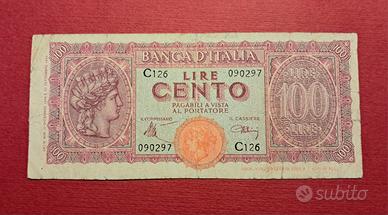 100 lire Italia Turrita D133 030242