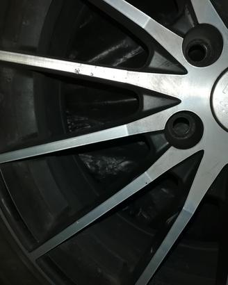 cerchi in lega NISI  17"  comprese gomme  