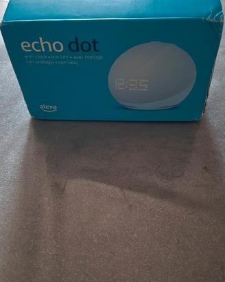 alexa echodot orologio