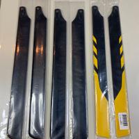 Pale in carbonio per elicottero, classe 450 nuove