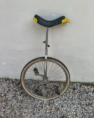 Monociclo QU-AX 24” cromato con sella regolabile