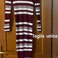 Vestito lungo in maglia