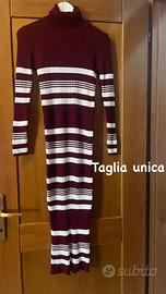 Vestito lungo in maglia