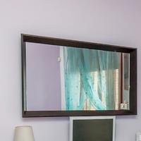 Specchiera in legno rovere moro