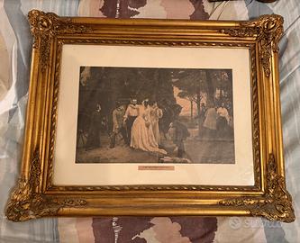 QUADRO CON STAMPA PRIMI 900