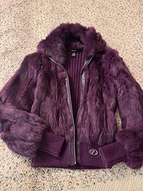 Datch Limited Edition N.56 giacca cardigan viola c