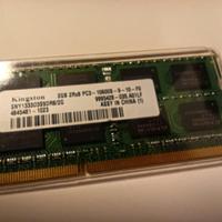 Moduli RAM 2x SODIMM DDR3 1333 MHz - Kingston 2GB