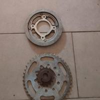 Corona e pignone per  moto