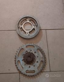 Corona e pignone per  moto