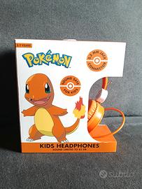 Cuffie Pokemon Charmender bambino nuove nintendo
