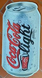 Coca-Cola Light insegna lattina vintage lotto