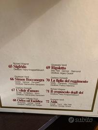 80 Dischi vinile I Gioielli della Lirica