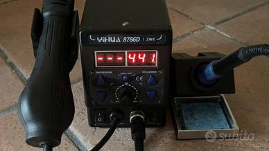 Stazione saldante ad aria Yihiua 8786D