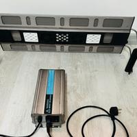 Plafoniera razor maxspect 160w per acquario dolce