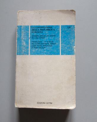 La Costituzione della Repubblica Italiana. 1980