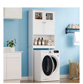 Mobile per lavatrice 59x22x170