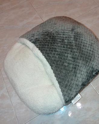 cuscino per tenere i piedi al caldo 