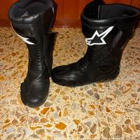 Stivali Moto Racing Alpinestars S-MX 5 Nero