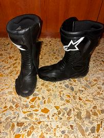 Stivali Moto Racing Alpinestars S-MX 5 Nero