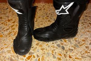 Stivali Moto Racing Alpinestars S-MX 5 Nero