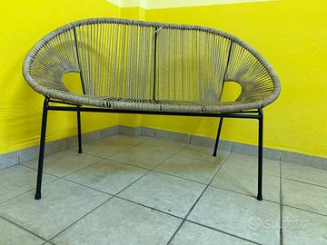 Divanetto rattan nuovo