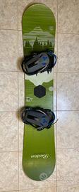 Snowboard burton crUzer 145 + attacchi burton s/m