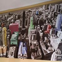 Tela grande New York pop art 200x120 cm