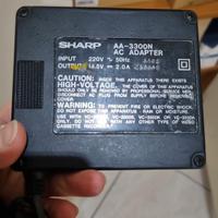 trasformatore sharp alimentazione 220a 12 v 2 ampe