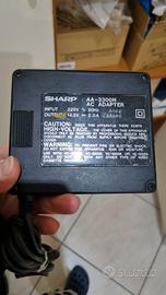 trasformatore sharp alimentazione 220a 12 v 2 ampe