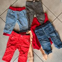 Set di pantaloni neonato 6-9 mesi