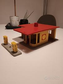 stazione di servizio Shell vintage