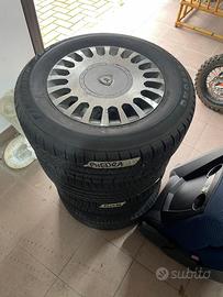 Cerchi in lega +  gomme lancia phedra