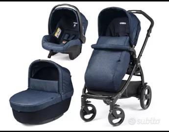 PEG PEREGO - TRIO BOOK SMART  blu scuro
